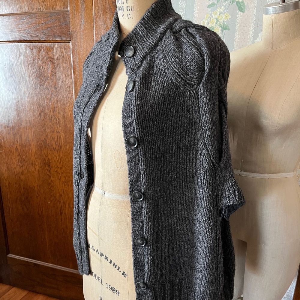 Theory poncho capelet cardigan sweater